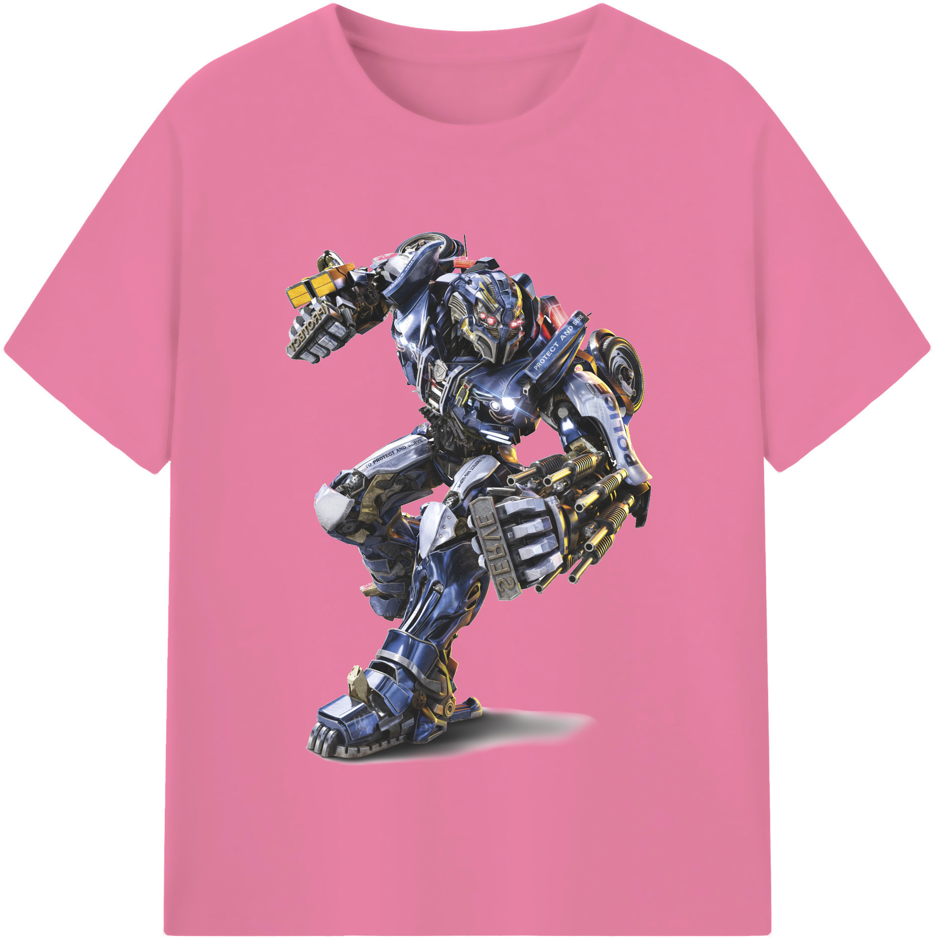 （画像用）  綿100％半袖Tシャツ（フロントプリント）